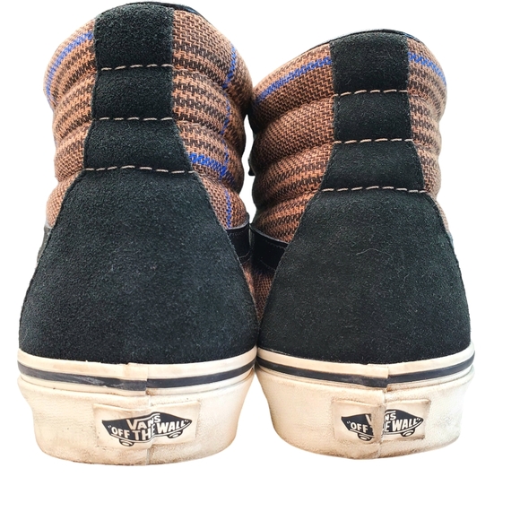 39) Sk8 Hi-Top Plaid Reissue Sz.8 Men's 9.5 Women's - Picture 4 of 10